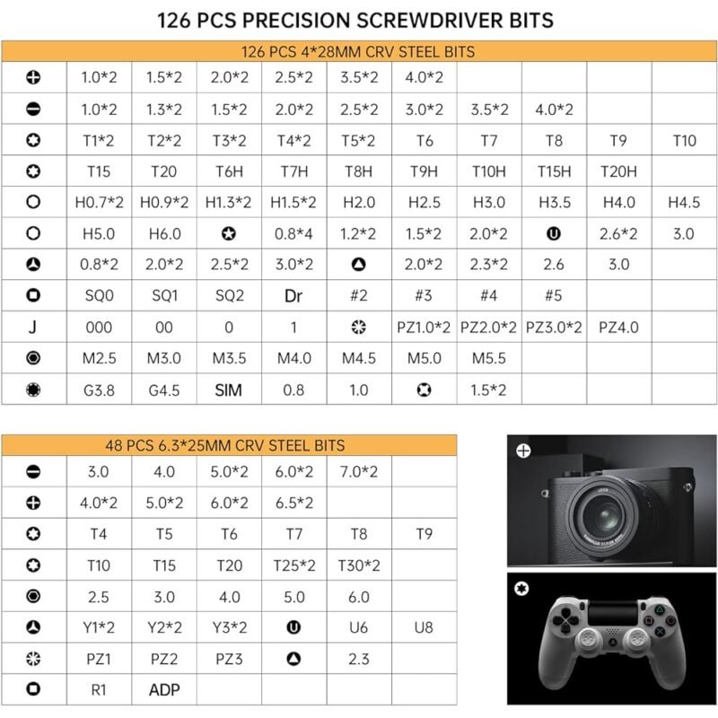 Kit Destornilladores Precision Jakemy 201 En 1 - Imagen 4