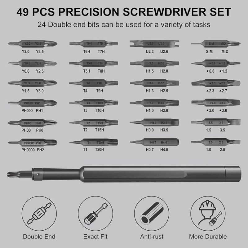 Kit De Destornilladores De Precision 49 En 1 - Imagen 2