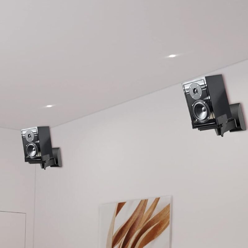 Suptek Soportes de Pared para Altavoces Ajustables de Sonido Envolvente - Imagen 6