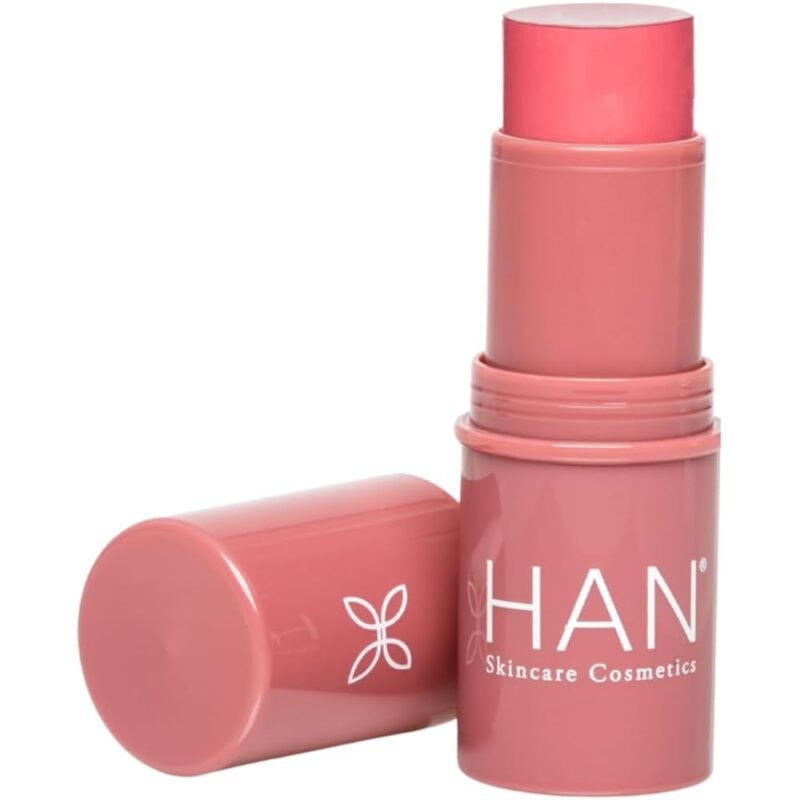 HAN Multistick 3 en 1 Vegano para Mejillas Labios Ojos Hibisco Coral