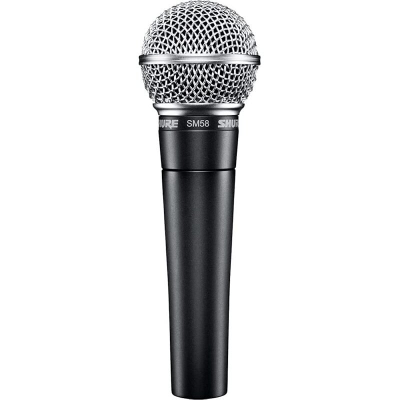 Micrófono SHURE SM58-LC Negro Rendimiento Vocal Excepcional