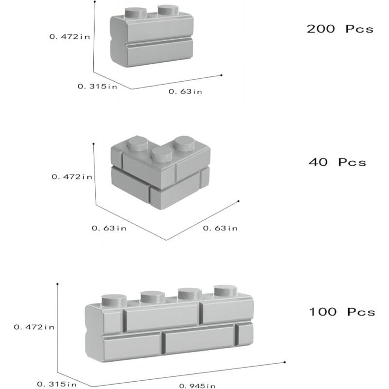 Ladrillos de construcción clásicos 340 bloques compatibles para tus proyectos - Imagen 2