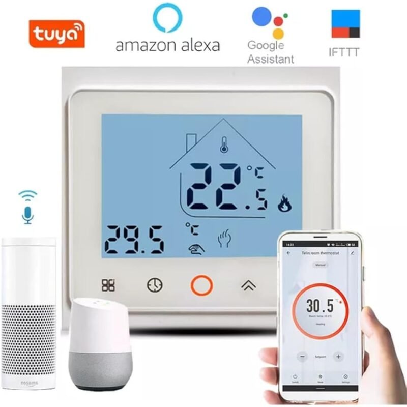 KALOR TECH Termostato Inteligente Wi-Fi para Calentadores Eléctricos - Imagen 2