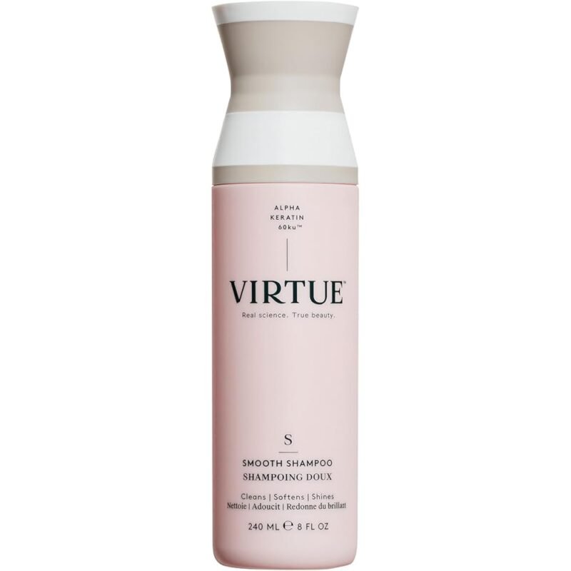 VIRTUE Champú Suave Sin Sulfato Control Encrespamiento Cabello Rizado