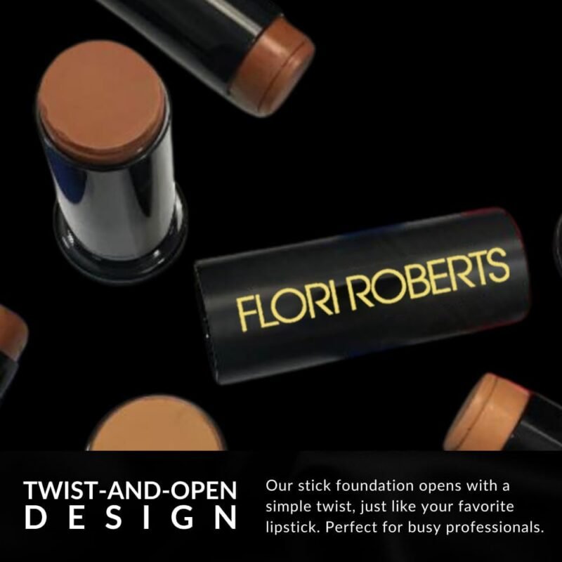 Flori Roberts Base Strokes Base de Maquillaje en Crema para Pieles Oscuras - Imagen 8