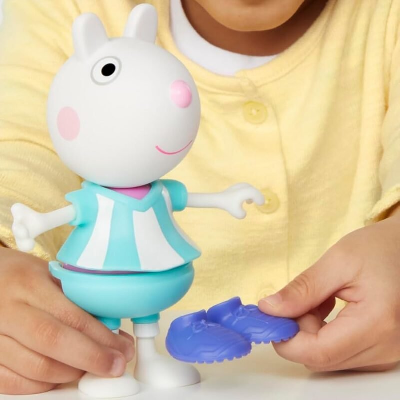 Peppa Pig Suzy Sheep Figura con 6 Accesorios de Moda para Niños - Imagen 5