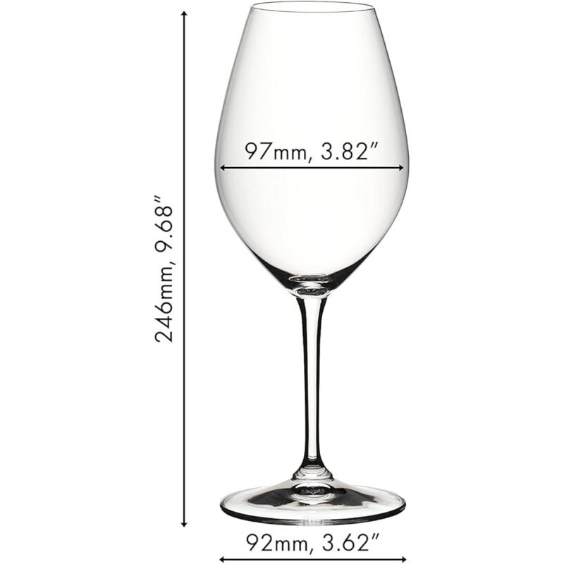 Riedel Vino Tinto Grande Cristal 23.53oz Ideal para Celebraciones - Imagen 4