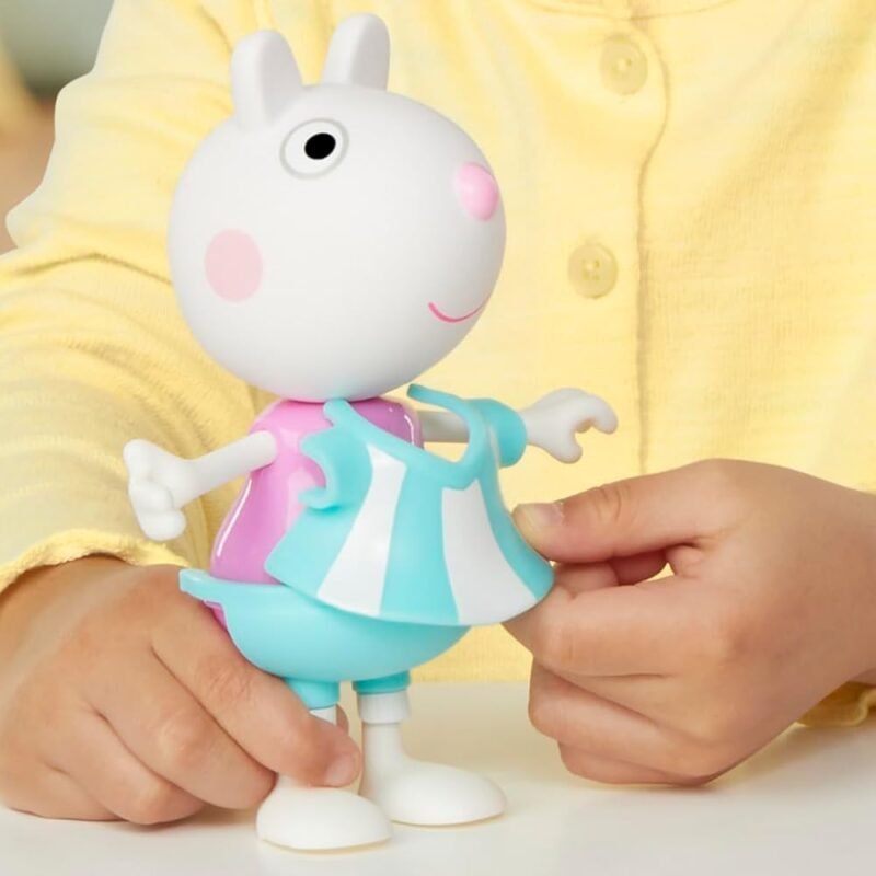 Peppa Pig Suzy Sheep Figura con 6 Accesorios de Moda para Niños - Imagen 6