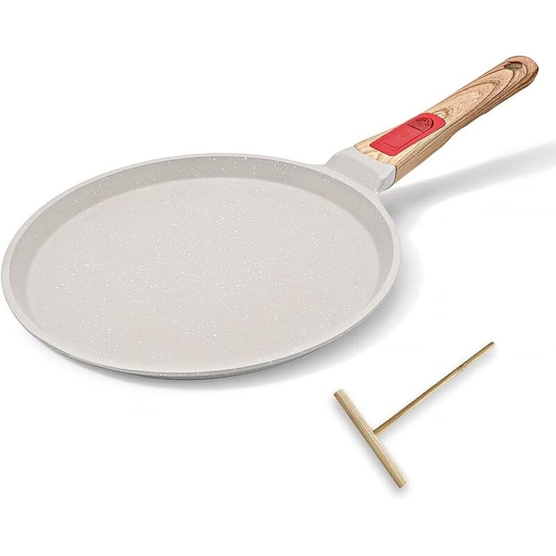 Sartén antiadherente para crepas y tortillas Dosa Tawa 10 pulgadas