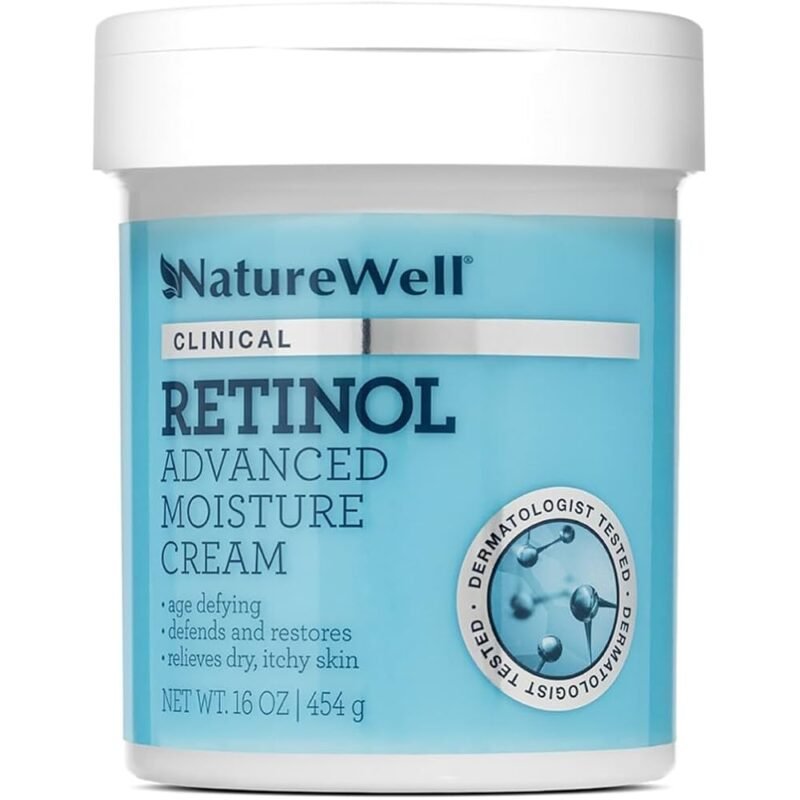 Nature Well Crema Hidratante Retinol Antienvejecimiento 16 Onzas