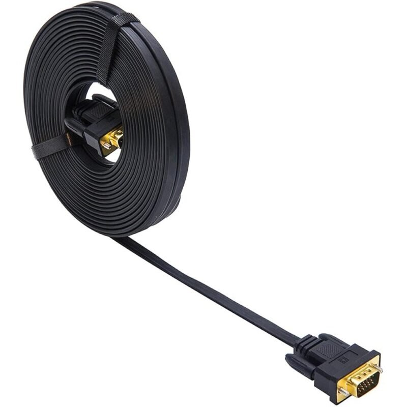 DTech Cable VGA 32.8 ft Ultra Delgado Conector Macho a Macho - Imagen 7