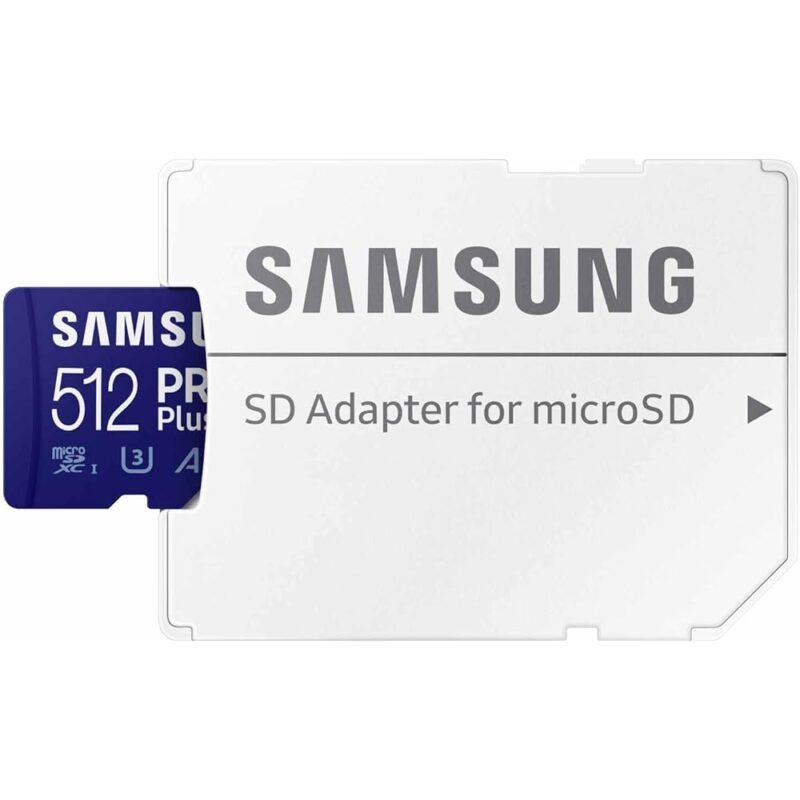 SAMSUNG tarjeta microSD PRO Plus 512 GB adaptador 4K UHD - Imagen 2