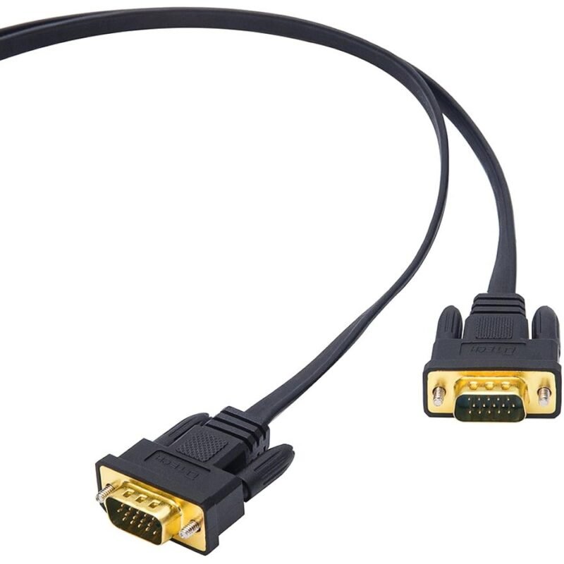 DTech Cable VGA 32.8 ft Ultra Delgado Conector Macho a Macho - Imagen 5