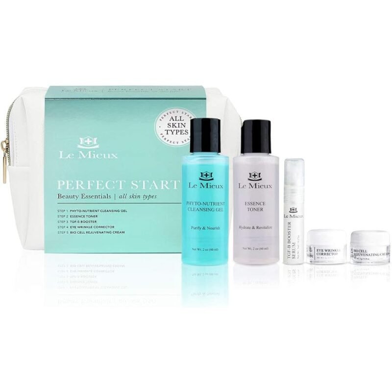 Le Mieux Perfect Start Beauty Essentials Set para piel normal