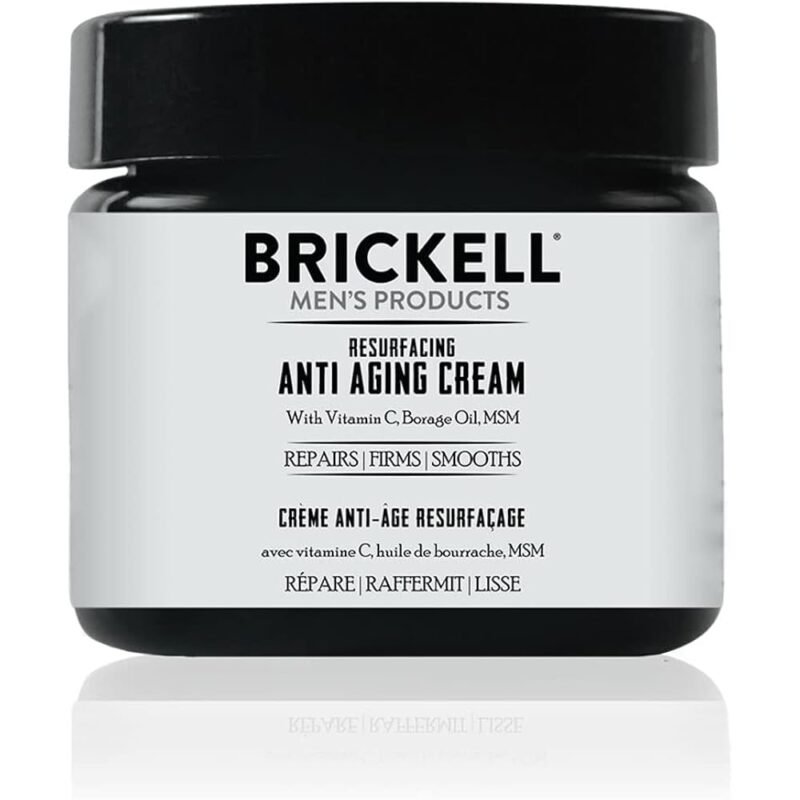 Brickell Men's Products Crema Facial Antienvejecimiento Natural 2 Onzas