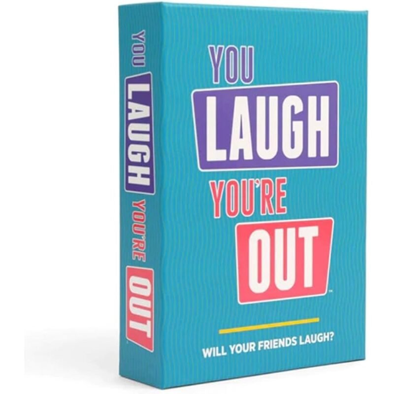 DSS GAMES You Laugh You're Out Juego de Fiesta Divertido para Adultos y Niños