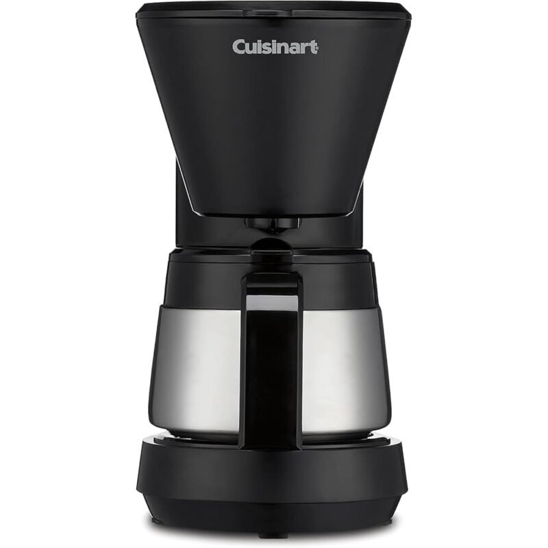 Cuisinart Cafetera DCC-5570 de 5 tazas con Jarra de Acero Inoxidable