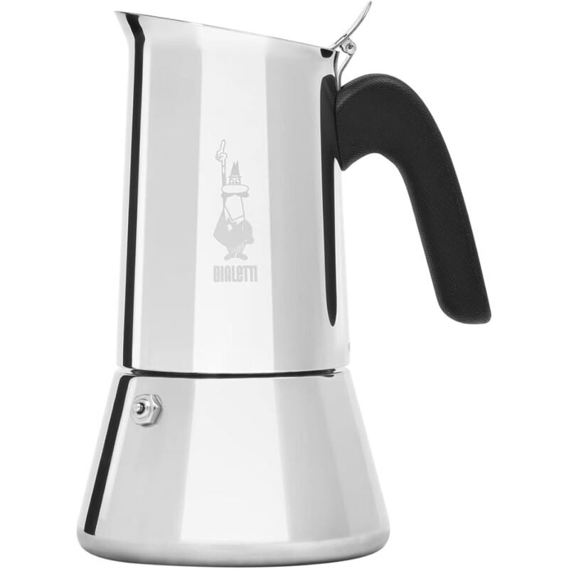 Bialetti Nueva Inducción Venus Cafetera Italiana de Acero Inoxidable