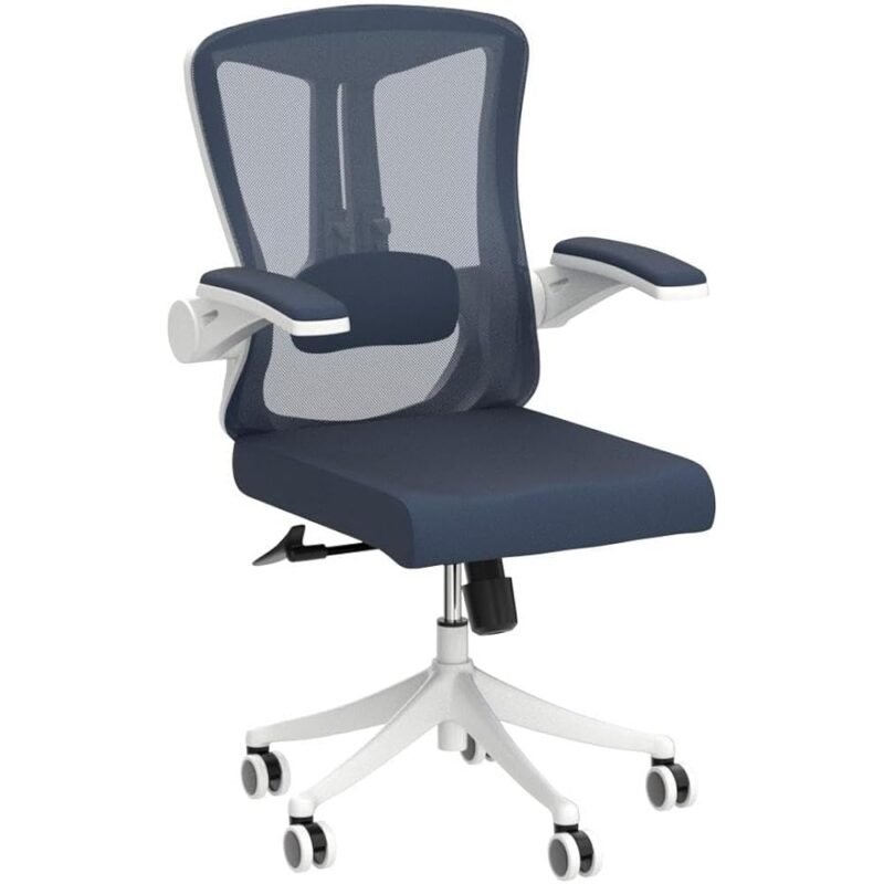 Silla de oficina ergonómica Balmstar con respaldo alto y función mecedora - Imagen 6