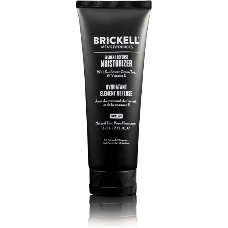 Brickell Element Defense SPF45 Hidratante Solar Natural para Hombre