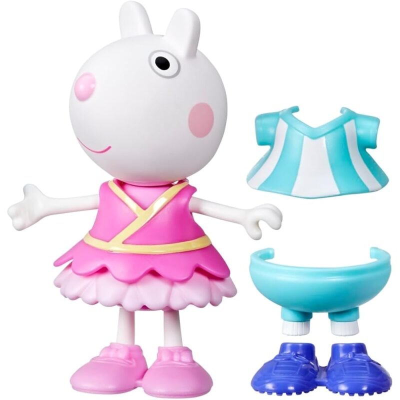 Peppa Pig Suzy Sheep Figura con 6 Accesorios de Moda para Niños - Imagen 4