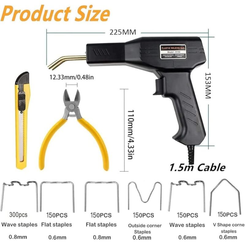 Miotorio Máquina de soldadura de plástico Kit de reparación de parachoques - Imagen 2