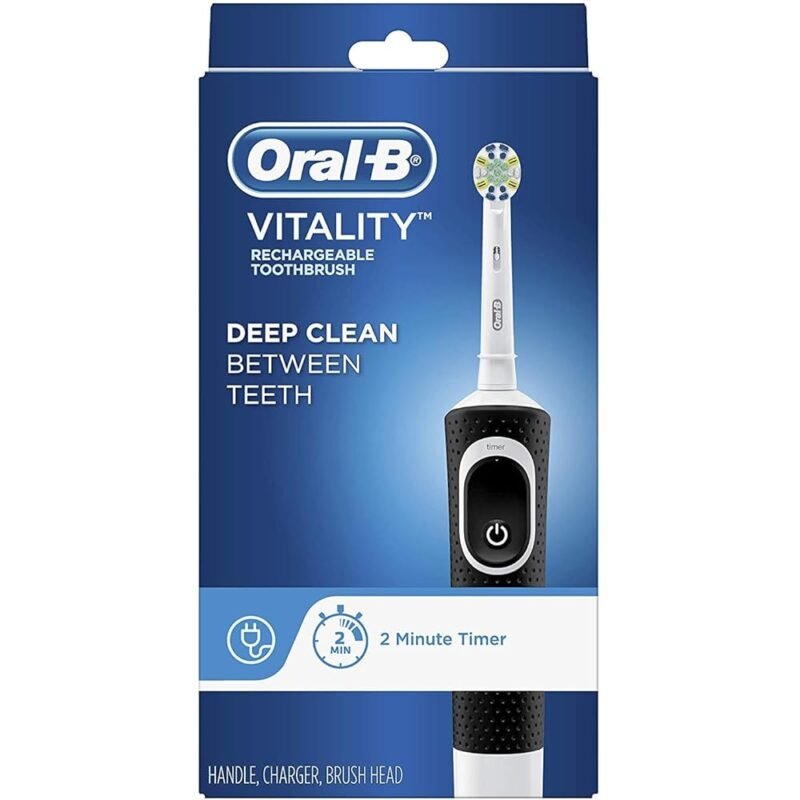 Oral-B Vitality FlossAction Cepillo de Dientes Eléctrico Negro - Imagen 2