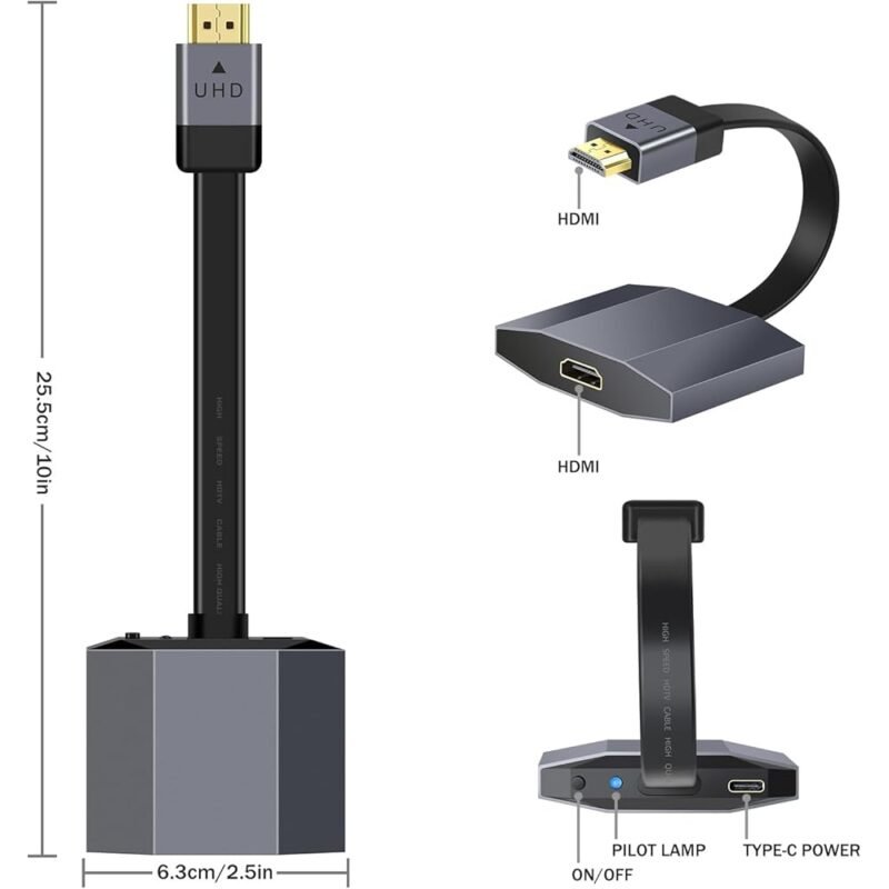 4K View Pro Consola de Juegos Convertidor Mejorador de Gráficos - Imagen 7