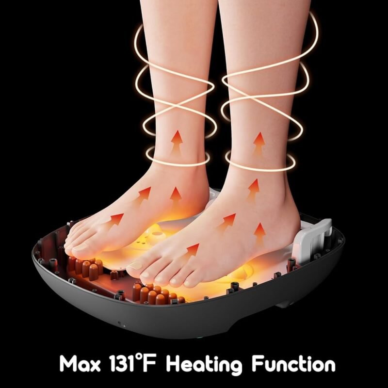 Howdy Masajeador de pies Shiatsu con calor y control remoto - Imagen 7