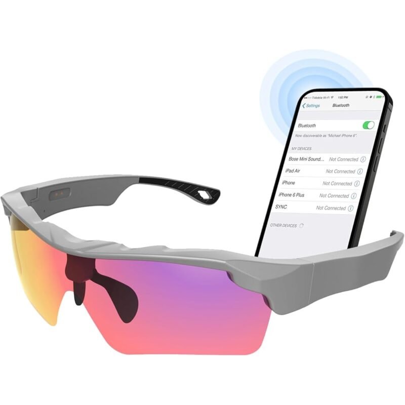 Smart Glasses Bluetooth con Protección UV y Sonido Estéreo