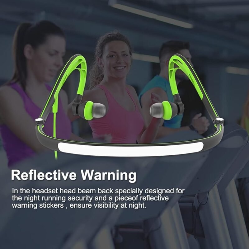 Auriculares MUCRO para Correr con Banda para el Cuello y Funda de Transporte - Imagen 3