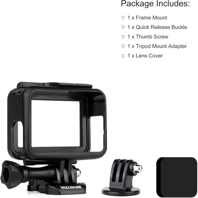 YALLSAME Funda Compatible con GoPro Hero 5 6 7 Marco Protector - Imagen 8