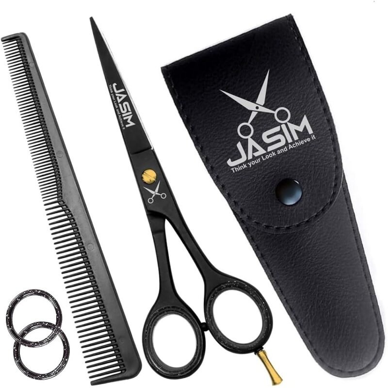 JaSiM Tijeras de Pelo 6.5 Pulgadas para Corte Profesional