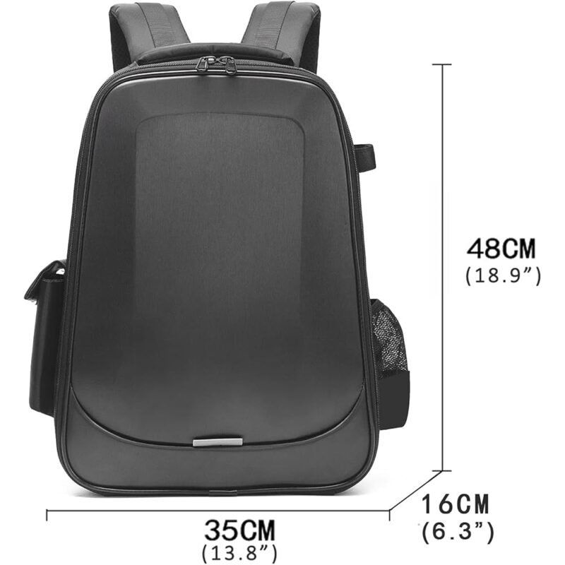 Mochila Rígida Portátil para DJI FPV Combo Dron con Cremallera YKK - Imagen 7