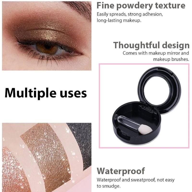 FeiCuiYun Sombra de Ojos Mate de Larga Duración para Maquillaje Perfecto - Imagen 4