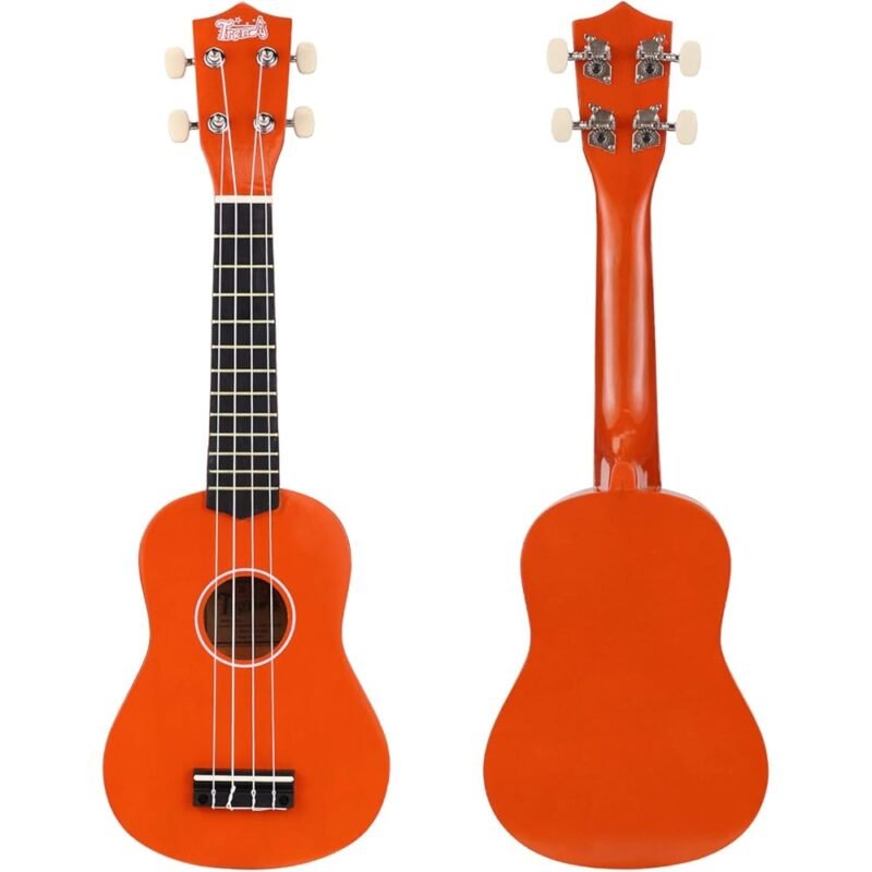 Ukelele Soprano Trendy 21 Pulgadas para Principiantes Color Naranja - Imagen 7