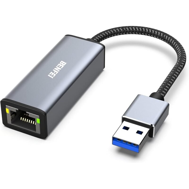 BENFEI Adaptador USB 3.0 a Gigabit Ethernet para MacBook y PC