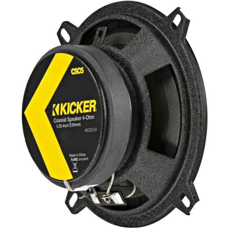 KICKER Altavoz de Audio para Automóvil CS CSC5 5.25 Pulgadas Paquete de 2 - Imagen 2