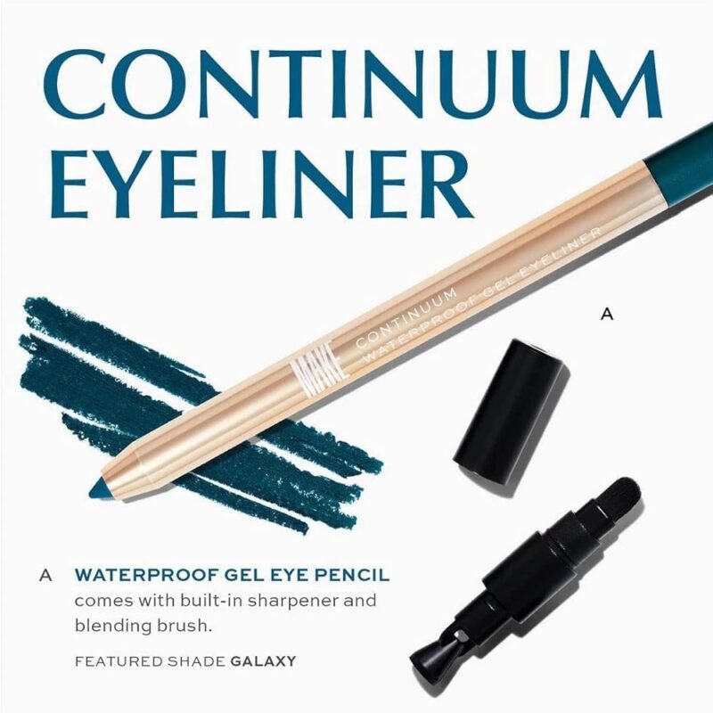 MAKE Continuum Delineador de Ojos de Gel Impermeable Negro Intenso - Imagen 2