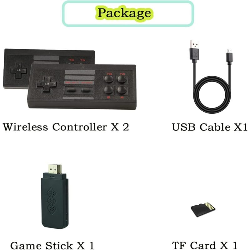 Consola de Juegos Retro 1500 Videojuegos Clásicos HDMI - Imagen 5