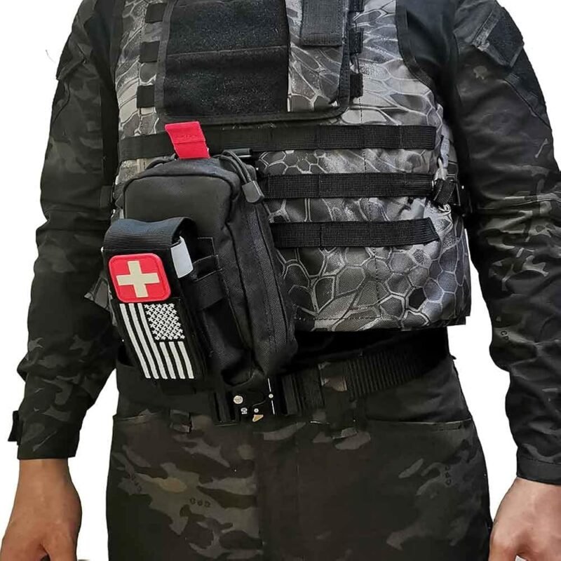 VIIDOO Ifak Med Trauma Kit Táctico de Primeros Auxilios para Emergencias - Imagen 5