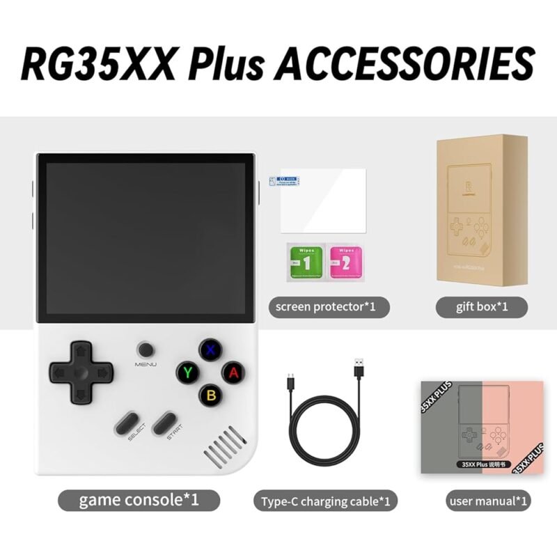 RG35XX Plus Consola de Juegos Retro de 3.5 Pulgadas con Pantalla IPS - Imagen 7