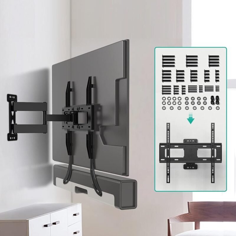 WALI Juego de accesorios de montaje universal para TV hasta 80 pulgadas - Imagen 7