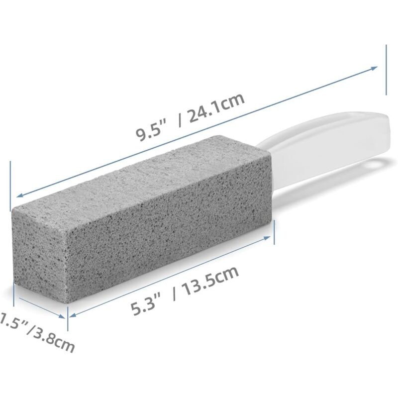 Omszte Paquete de 2 Cuencos de Limpieza de Piedra Pómez con Asa - Imagen 3