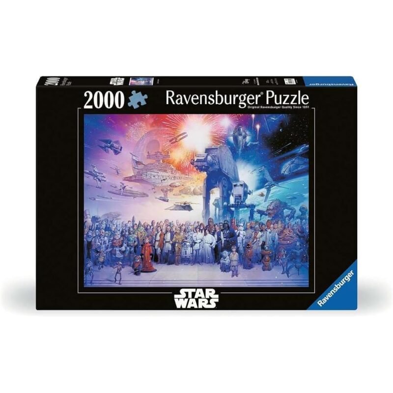 Ravensburger Rompecabezas Star Wars 2000 Piezas Ideal para Familias