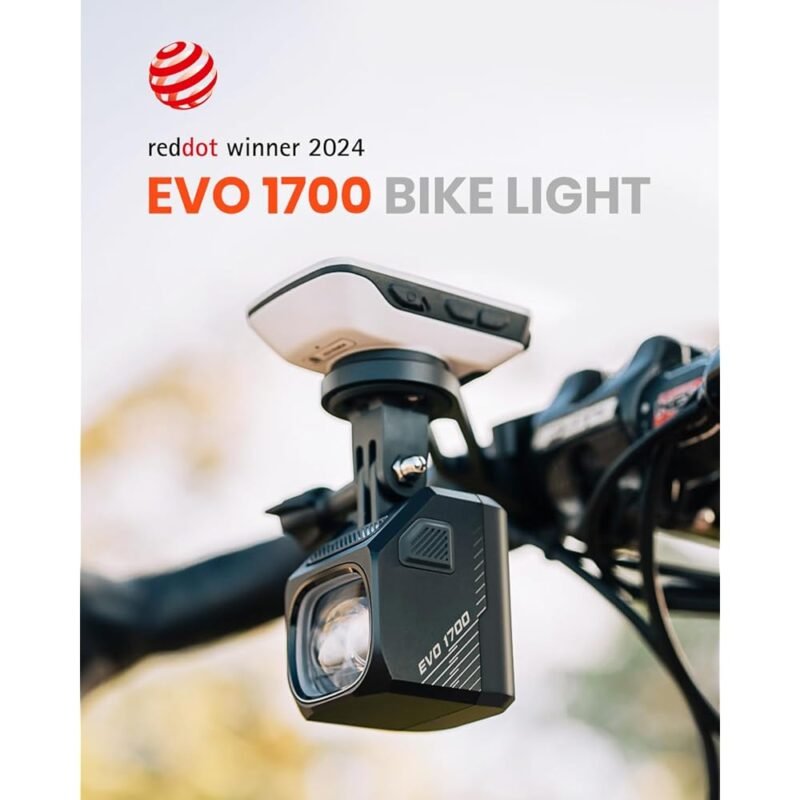 Magicshine EVO 1700 Faro de Bicicleta Recargable USB-C Impermeable - Imagen 2