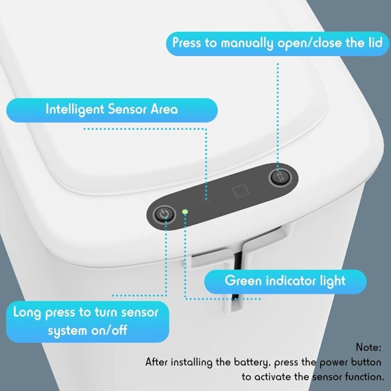 Procade Paquete de 2 Cubos de Basura Automáticos con Sensor de Movimiento - Imagen 5