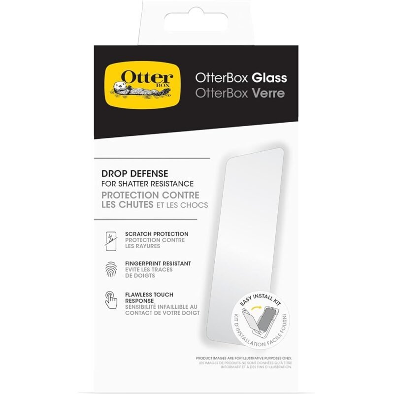 OtterBox Protector de pantalla de cristal para iPhone 16 Pro Max