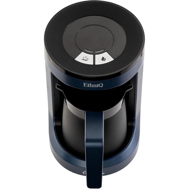 ETHNIQ Cafetera Turca 120 V 1 a 4 Tazas Tecnología Cook Sense Azul - Imagen 7