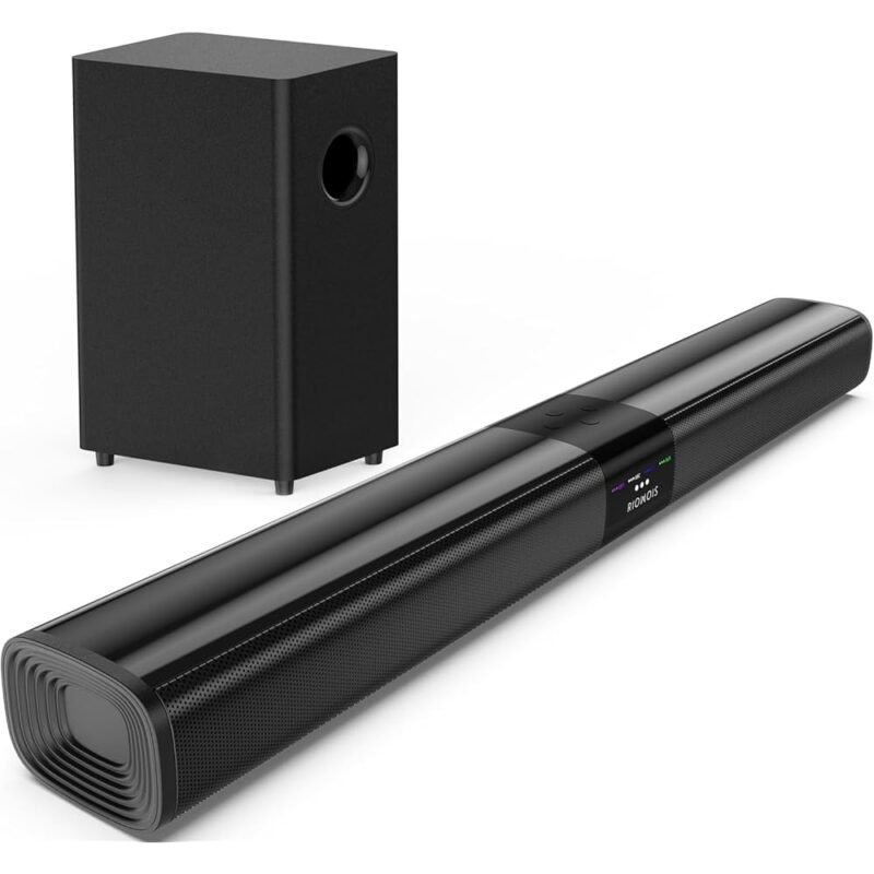 Saiyin Barra de Sonido para Smart TV con Subwoofer de 100W